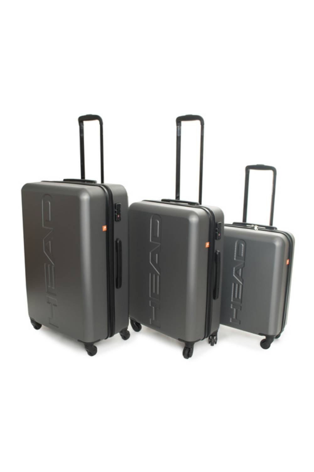 HEAD gray suitcases