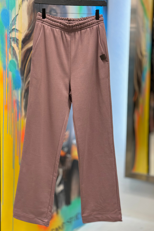 PEPPER sweet coral wide trousers for women 