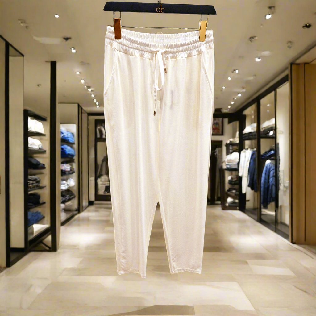 GIOYA &amp; Co cream casual pants for women