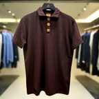 PEPPER Chocolate Special Edition Pique polo shirt for men