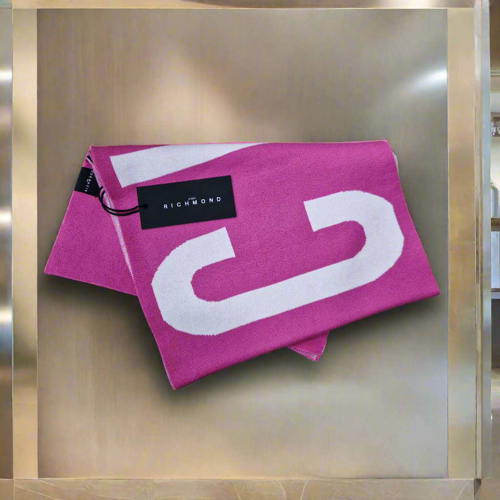 Richmond rožinis šalikas