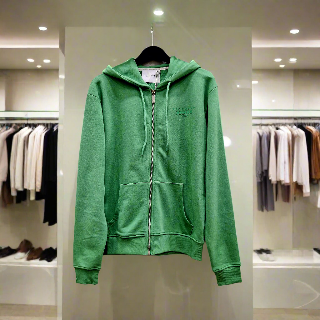 Richmond džemperis su užtrauktuku ir gobtuvu