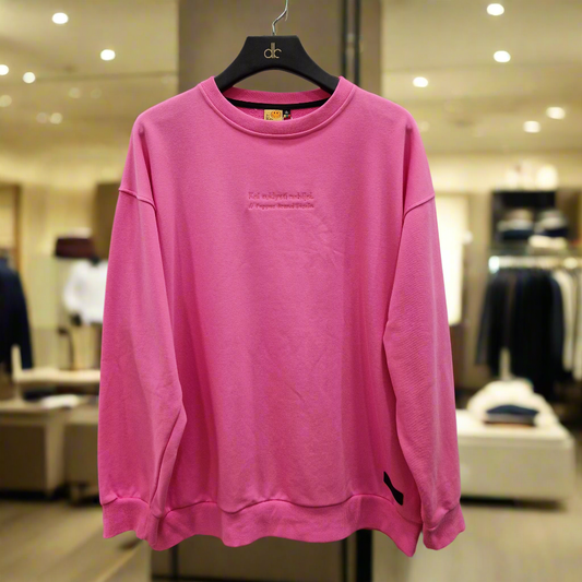 PEPPER UNISEX Dream Deep Pink džemperis su užrašu