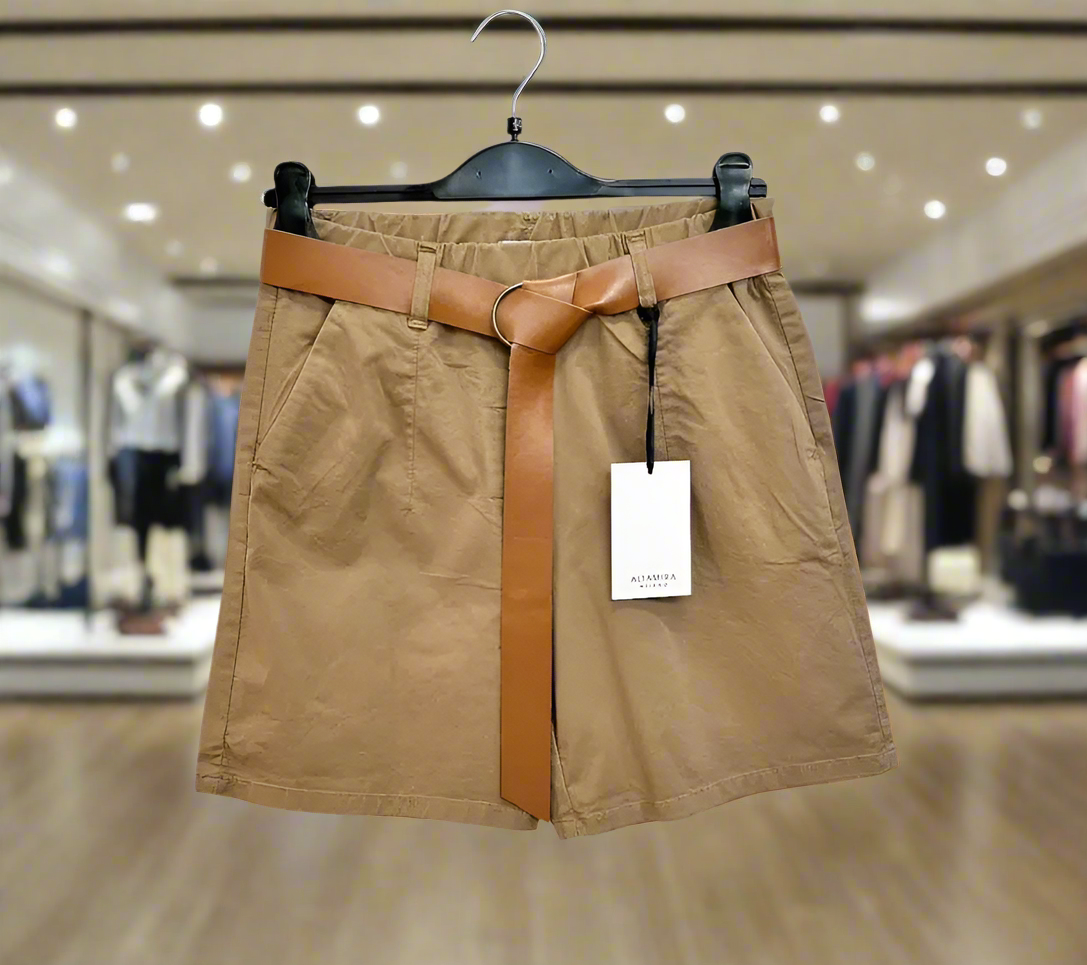 ALTAMIRA brown shorts for women