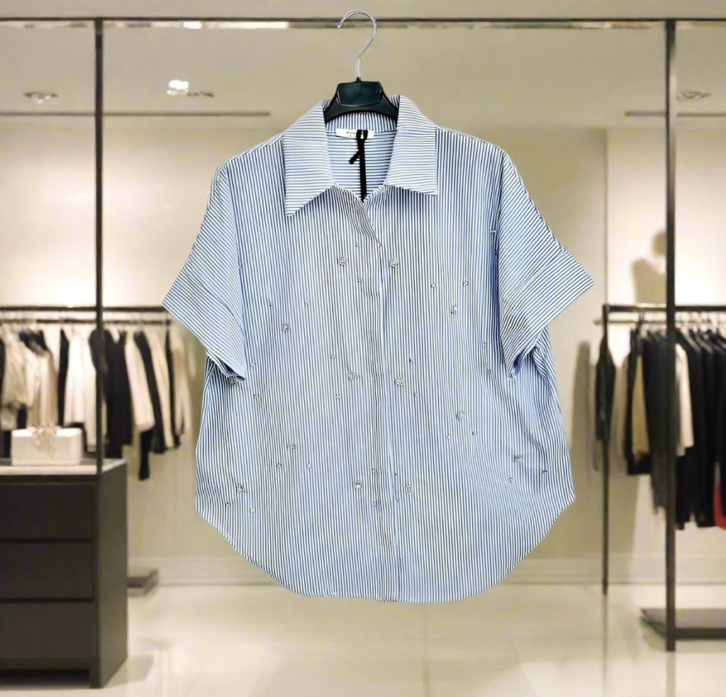 Altamira blue shirt for women