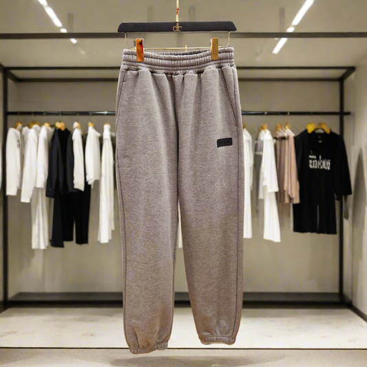 PEPPER UNISEX Magic Grey kelnės su pūkeliu