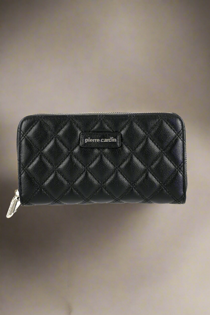 Pierre Cardin juoda piniginė moterims