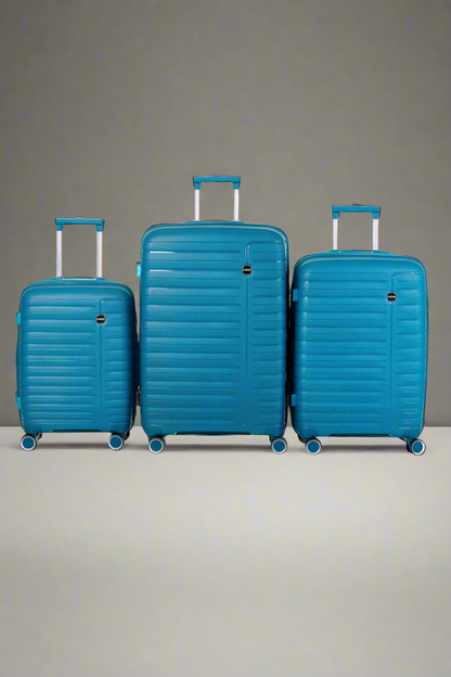 Pierre Cardin petrol suitcases