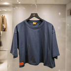 PEPPER Ombre Blue crop top for women 