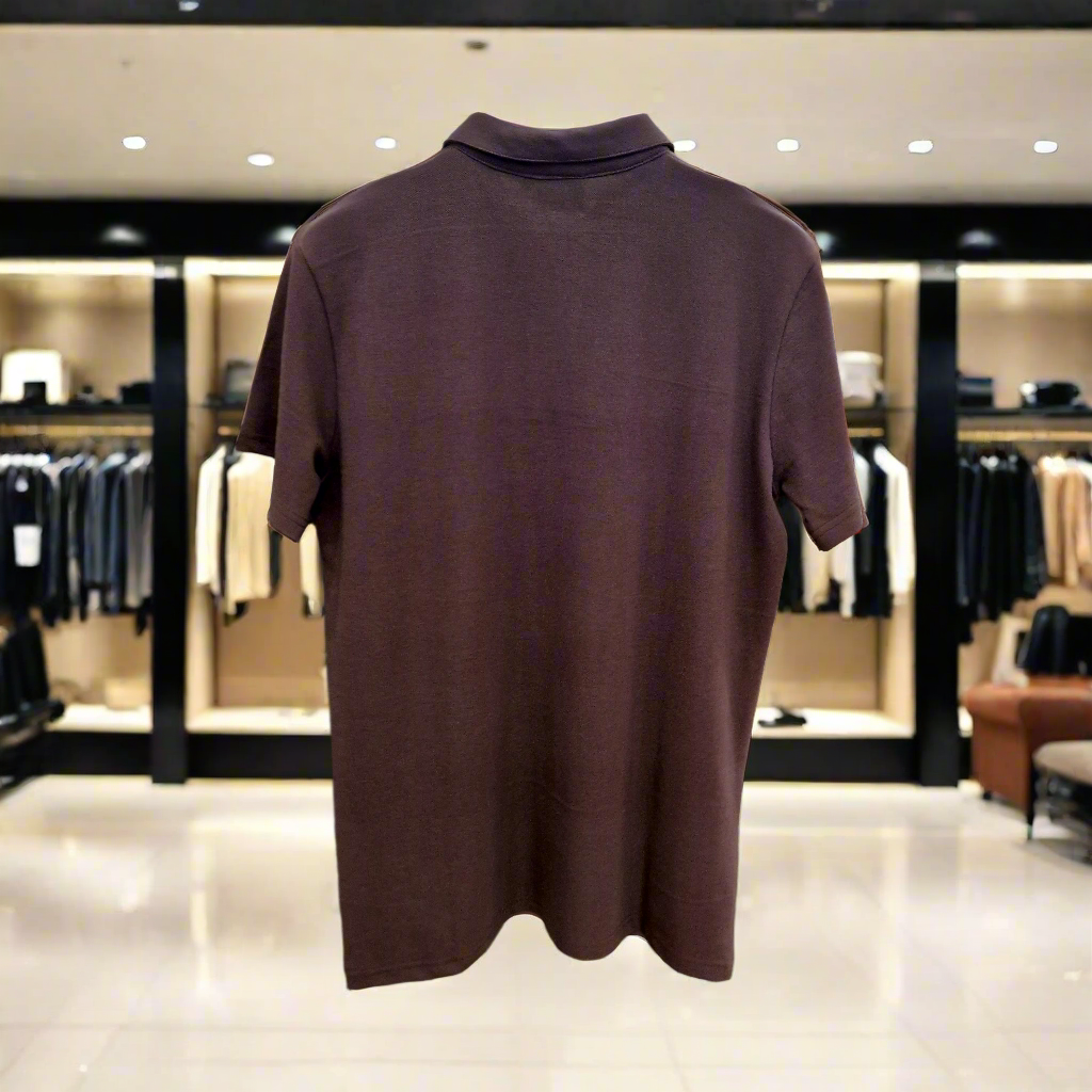PEPPER Chocolate Special Edition Pique polo shirt for men