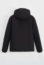 FRILIVIN black jacket with hood