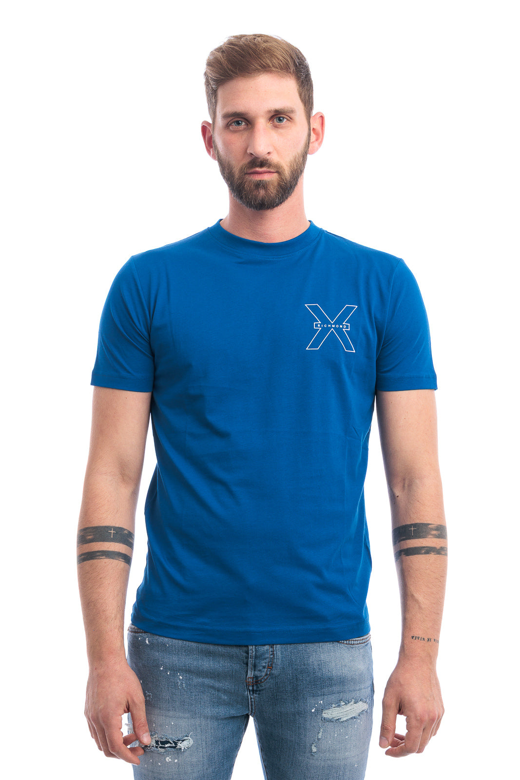 John Richmond grey t-shirt for men / S