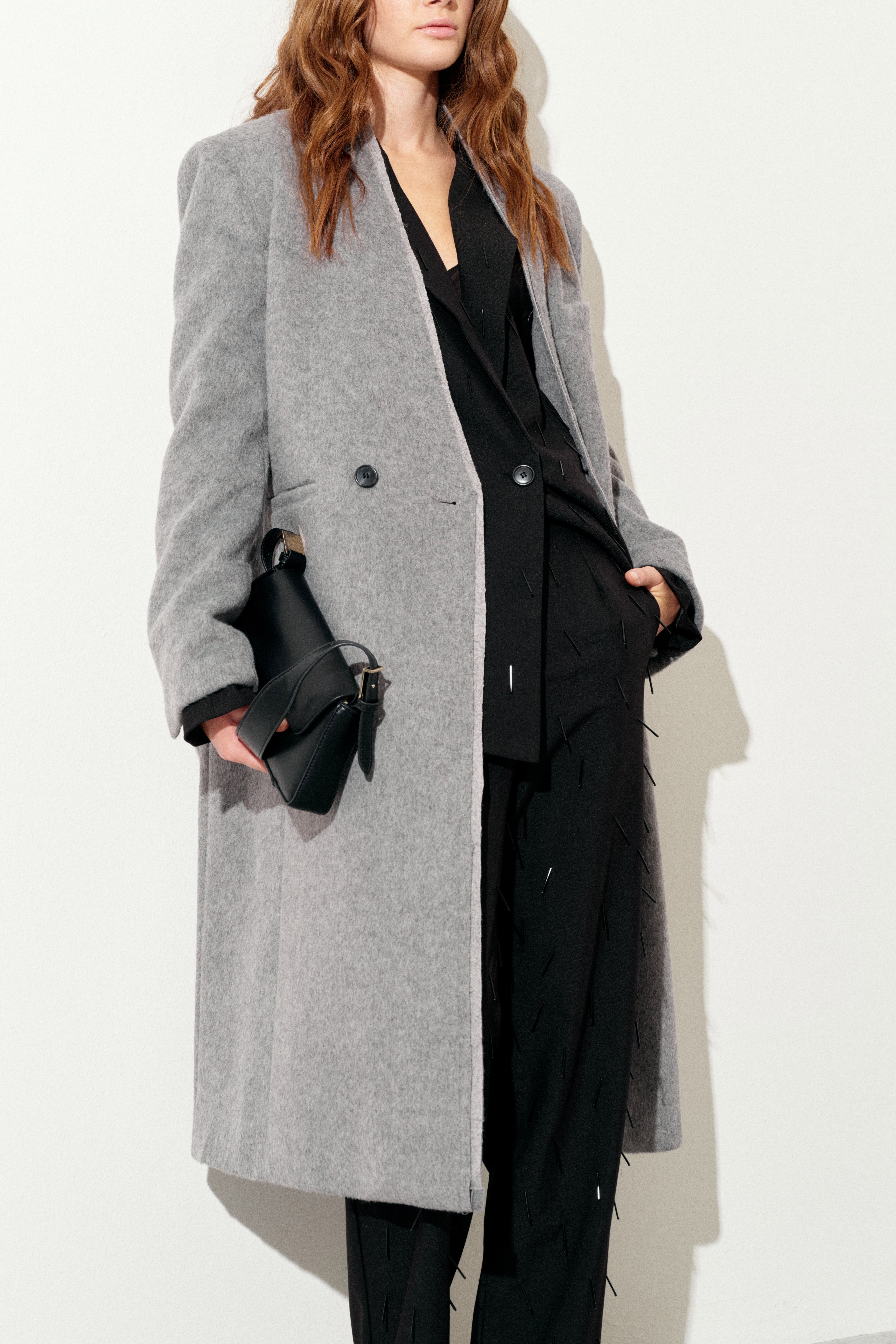 Lumina gray coat
