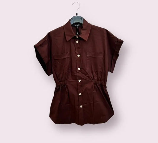 LUMINA brown shirt for women