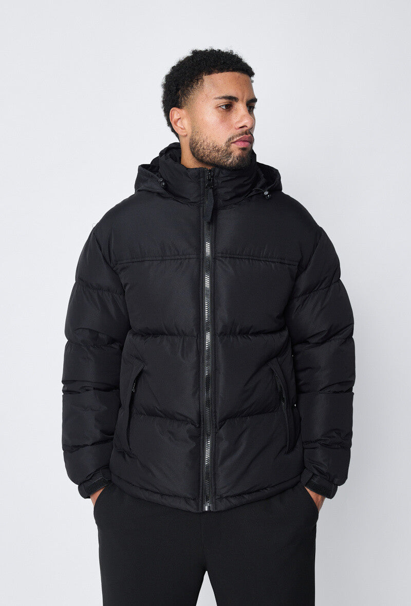 FRILIVIN black jacket with hood