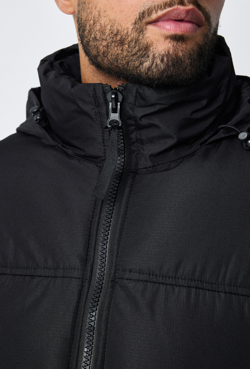 FRILIVIN black jacket with hood