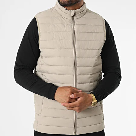 FRILIVIN brown vest for men