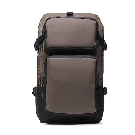 RAINS Trail Cargo Backpack Wood Black kuprinė