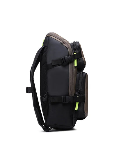 RAINS Trail Cargo Backpack Wood Black kuprinė