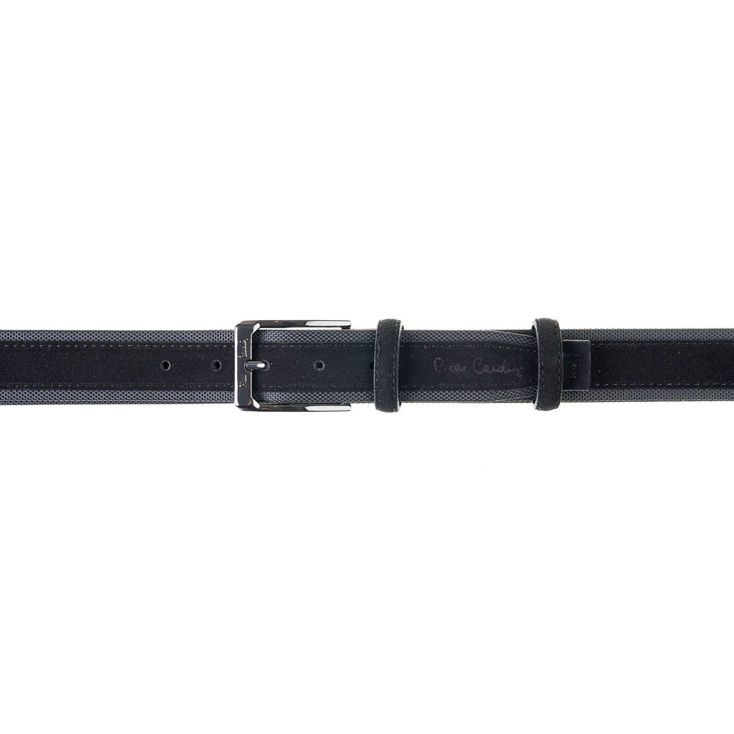 Pierre Cardin black genuine leather belt for men