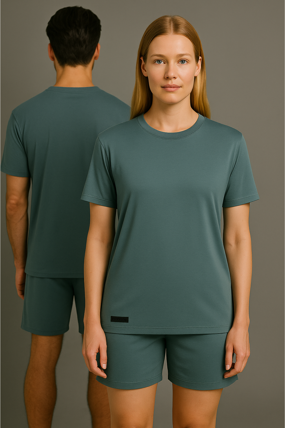 PEPPER sky blue polo shirt for men