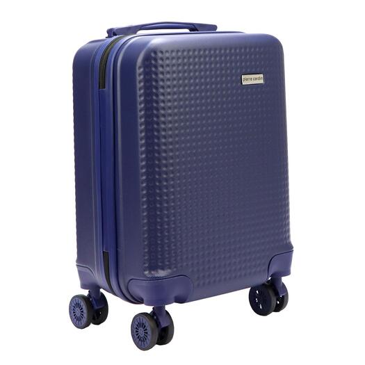 Pierre Cardin mažas mėlynas lagaminas