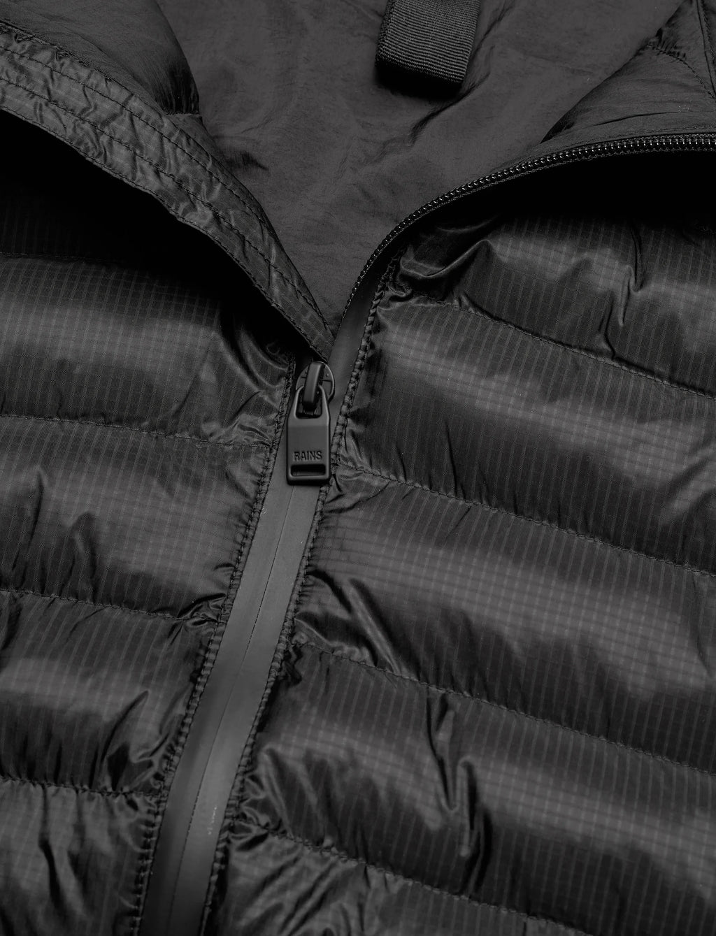 RAINS UNISEX Kaunas Black jacket