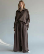 GIOYA&CO rudos kelnės moterims