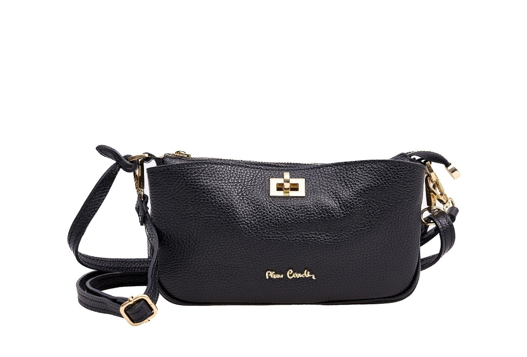 Pierre Cardin genuine leather handbag for women