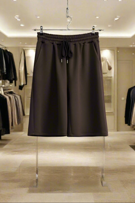 Lumina blue casual shorts for women