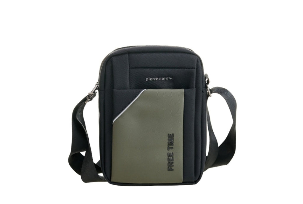 Pierre Cardin eco leather handbag for men