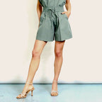 GIOYA &amp; Co Khaki shorts for women