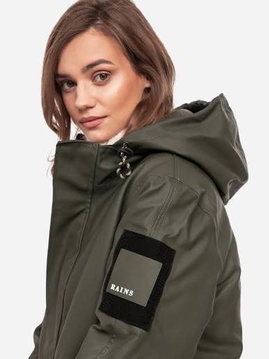 RAINS UNISEX Green striukė