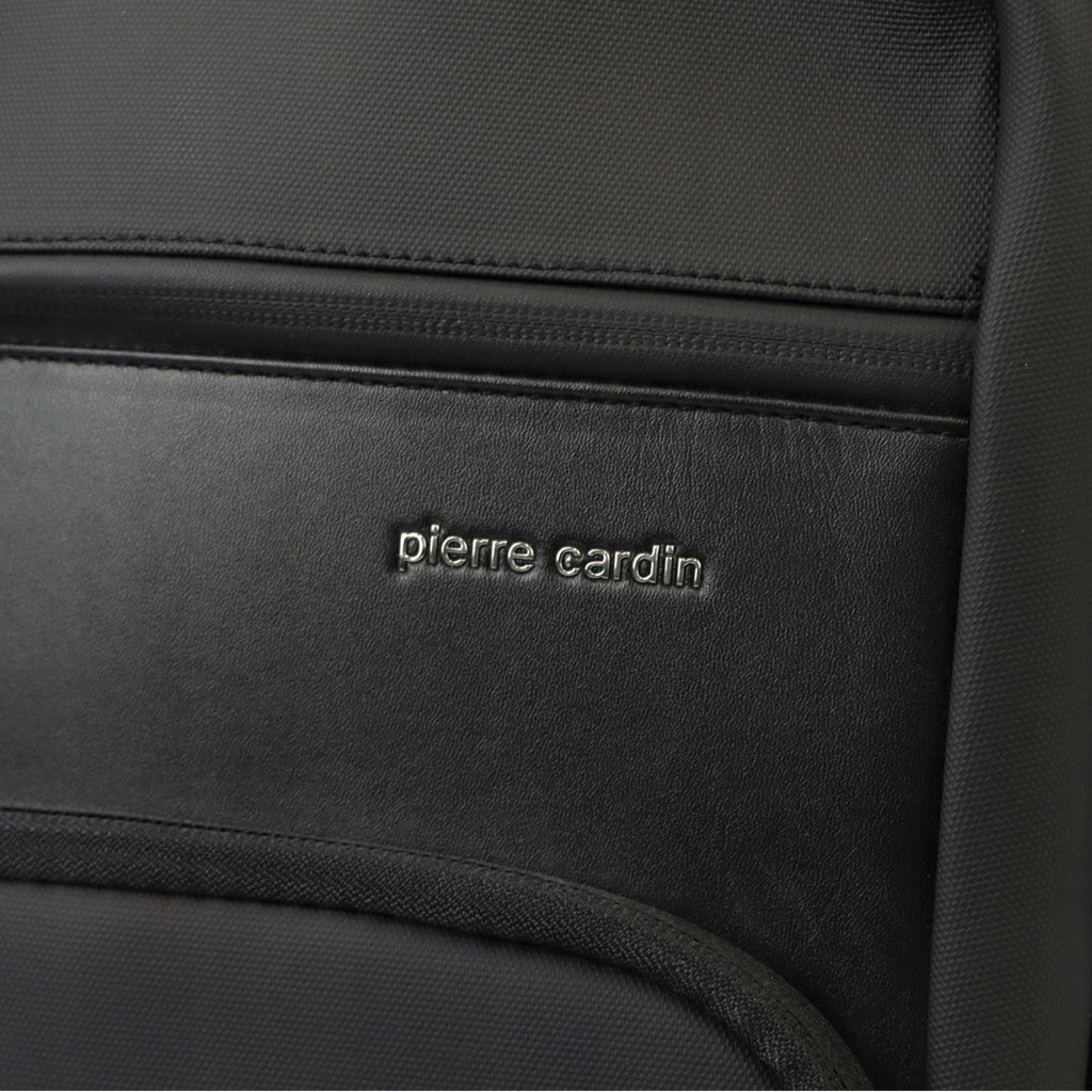 Pierre Cardin eco leather gray backpack for men
