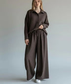 GIOYA&CO rudos kelnės moterims