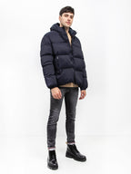 TOMMY HILFIGER mėlyna žieminė striukė vyrams