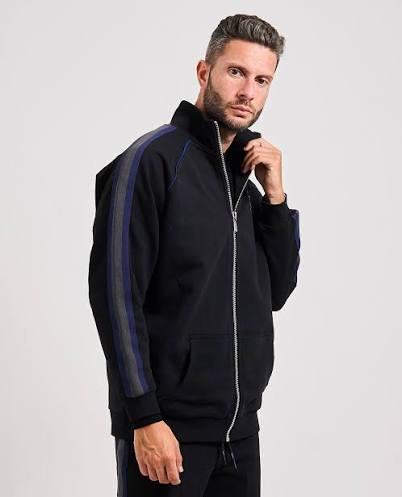 Richmond casual zip-up sweater