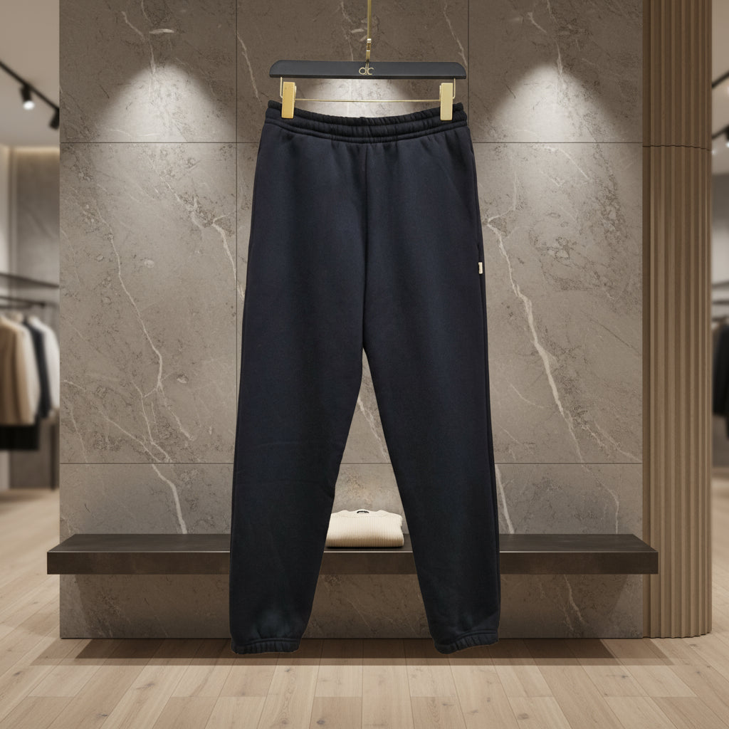 PEPPER UNISEX Dream Black kelnės su pūkeliu