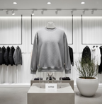 PEPPER UNISEX Dream Grey džemperis su pūkeliu