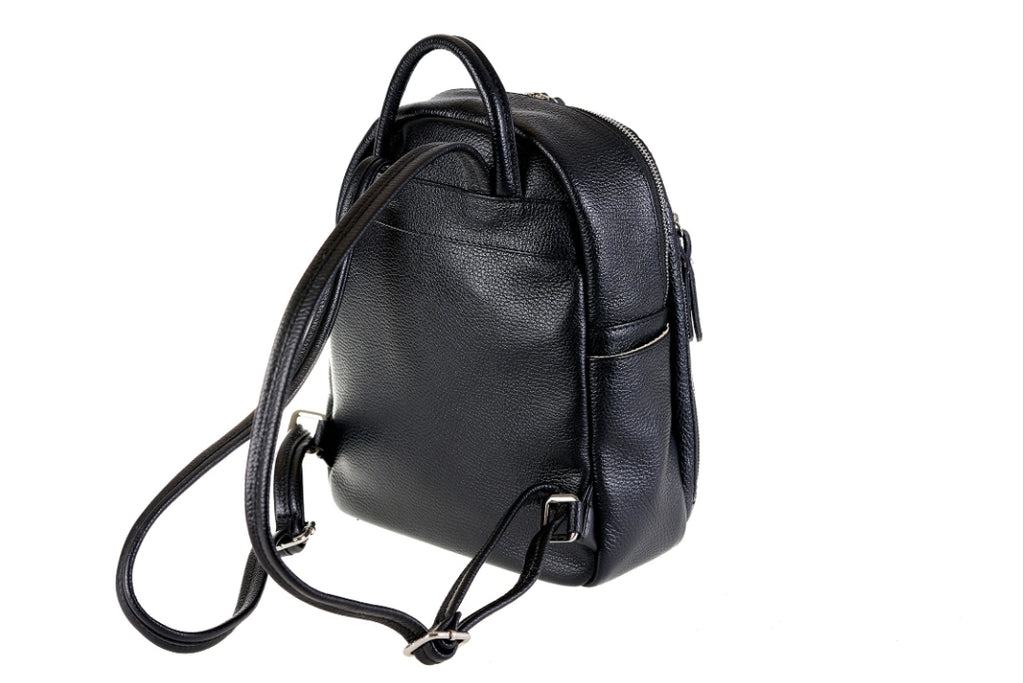 Pierre Cardin genuine leather backpack for women