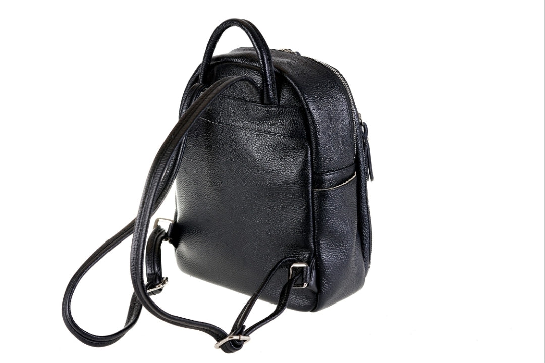 Pierre Cardin genuine leather backpack for women