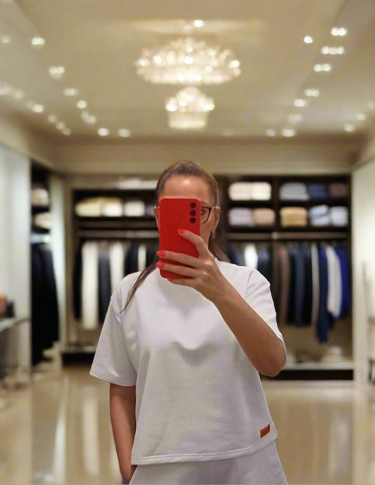 PEPPER White one size t-shirt for women