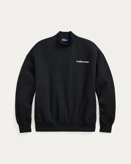 Polo Ralph Lauren juodas džemperis moterims su pūkeliu