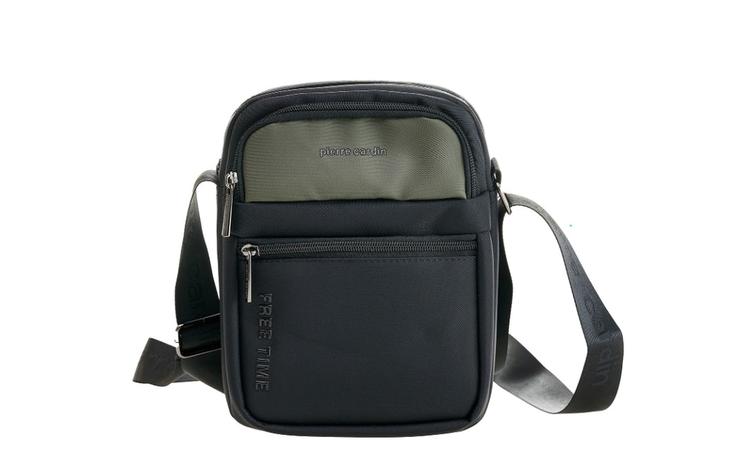 Pierre Cardin eco leather handbag for men