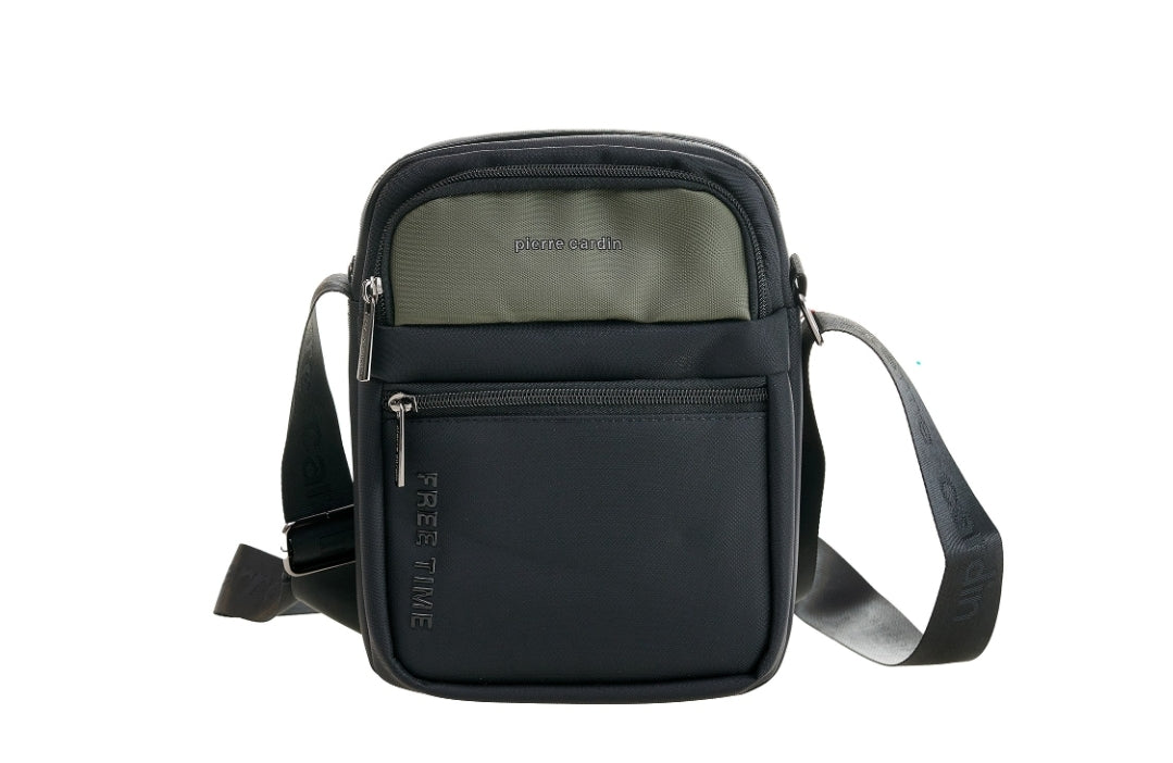 Pierre Cardin eco leather handbag for men