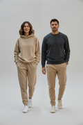 PEPPER UNISEX Dream Fleece Camel kelnės