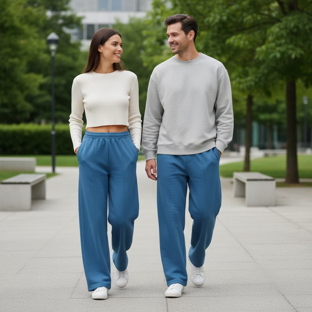 PEPPER UNISEX Royal Blue kelnės