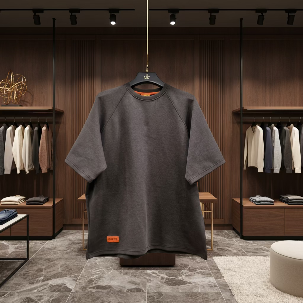 PEPPER UNISEX Slate One size marškinėliai reglano rankovėmis