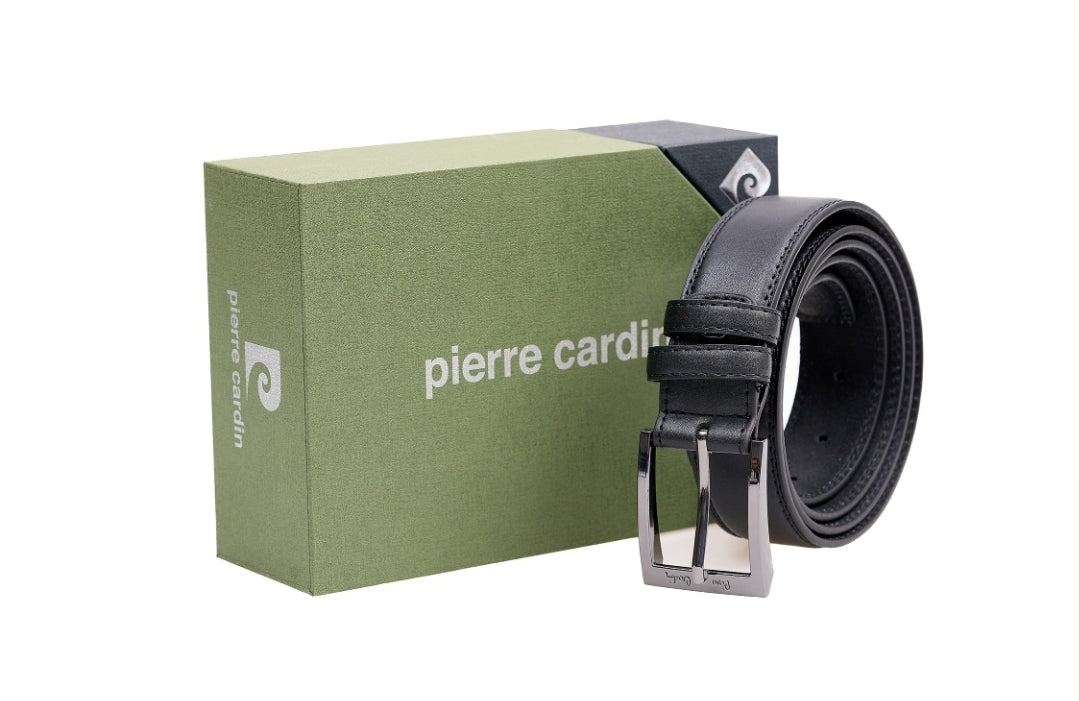 Pierre Cardin juodas natūralios odos diržas  vyrams