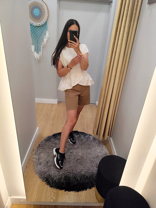 ALTAMIRA brown shorts for women